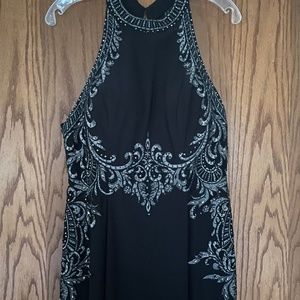 Womens black formal dress